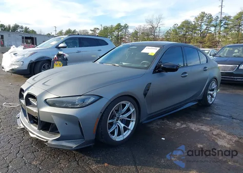 2023 BMW M3 Competition xDrive из США, поврежденный, VIN WBS43AY05PFP29579